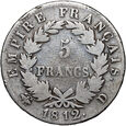 Francja, Napoloen, 5 franków 1812 D, Lyon
