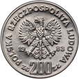 #AM# PRL, 200 zł 1983, Jan III Sobieski, próba, nikiel