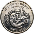 Nepal, 50 rupii VS2031 (1974), Czerwona Panda
