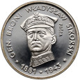 Polska, PRL, 100 złotych 1981, Władysław Sikorski, Próba