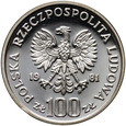 Polska, PRL, 100 złotych 1981, Władysław Sikorski, Próba