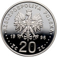 Polska, 20 złotych 1996, tysiąclecie miasta Gdańska