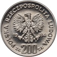 #AM# Polska, PRL, 200 zł 1984, Sarajewo, próba, nikiel