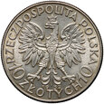 600. Polska, II RP, 10 złotych 1932, Głowa kobiety