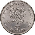 Polska, III RP, 2 złote 1995,  Olimpiada- Zapaśnicy