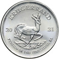 RPA, 1 Krugerrand 2021, uncja srebra