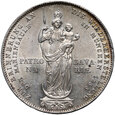 835. Niemcy, Bawaria, Maksymilian II, 2 guldeny 1855, Kolumna Madonny