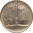 #AJ# Polska, PRL, 10 złotych 1966, Mała Kolumna 