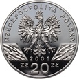 Polska, III RP, 20 złotych 2001, Paź Królowej #M