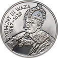 #AS# Polska, III RP, 10 złotych 1998, Zygmunt III Waza, popiersie