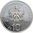 #AS# Polska, III RP, 10 złotych 1998, Zygmunt III Waza, popiersie