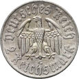 Niemcy, 2 marki 1933 G, Karlsruhe, Marcin Luter