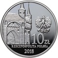 Polska, III RP, 10 złotych 2018, Bractwo Kurkowe w Krakowie