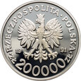 Polska, III RP, 200000 złotych 1991, Igrzyska Barcelona 1992