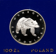 335. PRL, 100 złotych 1983, Niedźwiedź