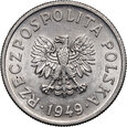 #AT# Polska, PRL, 50 groszy 1949