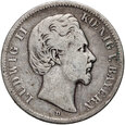 Niemcy, Bawaria, Ludwik II, 2 marki 1876 D, Monachium