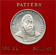 Polska, PRL, 100 złotych 1980, PRÓBA, Jan Kochanowski