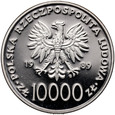 339. PRL, 10000 złotych 1989, Jan Paweł II
