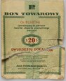 PEWEX, bon towarowy 20 dolarów, Pekao, 1.01.1960, seria Ch