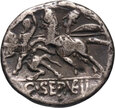 Republika Rzymska, C. Servilius, denar 82-80 p.n.e., Rzym