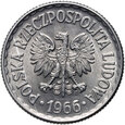 Polska, PRL, 1 złoty 1966, aluminium