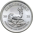 RPA, 1 Krugerrand 2021, uncja srebra