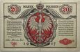 09. Polska, 20 mkp 1916, biletów/Generał, seria A