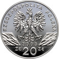 Polska, III RP, 20 złotych 2003, Węgorz Europejski