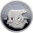 WWF, medal z 1986 roku, Niedźwiedź Polarny, Srebro