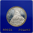 Polska, PRL, 500 złotych 1987, Kazimierz Wielki