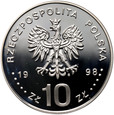 1656. Polska, III RP, 10 zł 1998, Deklaracja Praw Człowieka