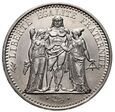 04. Francja, Piąta  Republika, 10 franków 1966, Herkules