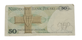 Banknot 50 zł Karol Świerczewski 1988 r 