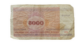Banknot 5000 Rubli 1998 r
