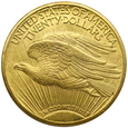 1915.USA, St.Gaudens , 20 Dolarów 1924 rok