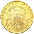 1196.USA, 20 Dolarów 1900 rok Liberty Head