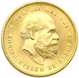 1191. Holandia, Wilhelm, 10 Guldenów 1889 rok