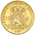 1189. Holandia, Wilhelm, 10 Guldenów 1875 rok