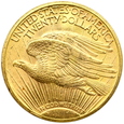 1443. USA, 20 Dolarów St.Gaudens 1923 rok 