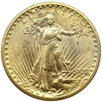 2118.USA, 20 Dolarów St.Gaudens 1908 No Motto rok (1)