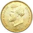 2220.Brazylia, 20 000 Réis - Pedro II, 1856 rok (2)