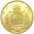 2220.Brazylia, 20 000 Réis - Pedro II, 1856 rok (2)