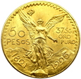 1827. Meksyk, 50 Pesos 1925 rok         