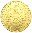 1462.Austria 1000 Szylingów 1976 - 1000-lecie Dynastii Babenbergów