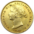 2065.Wielka Brytania/Australia, Victoria, Suweren 1866 rok 