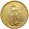 1914.USA, St.Gaudens , 20 Dolarów 1923 rok