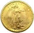 2029.USA, 20 Dolarów St.Gaudens 1907 rok