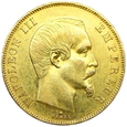 1431. Francja, Napoleon III  50 Franków 1859 (BB) Strasburg