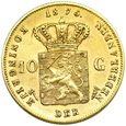 1504. Holandia, Wilhelm 10 Guldenów 1875 rok